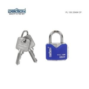 TERMURAH DEKKSON Gembok Koper Biru Padlock PL100 20MM CP