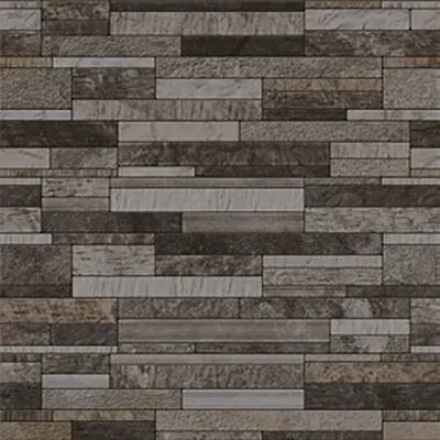 TERBAIK KERAMIK DINDING LUAR MULIA 40X40 VOLGA BEIGE GREY BATU ALAM - Image 2
