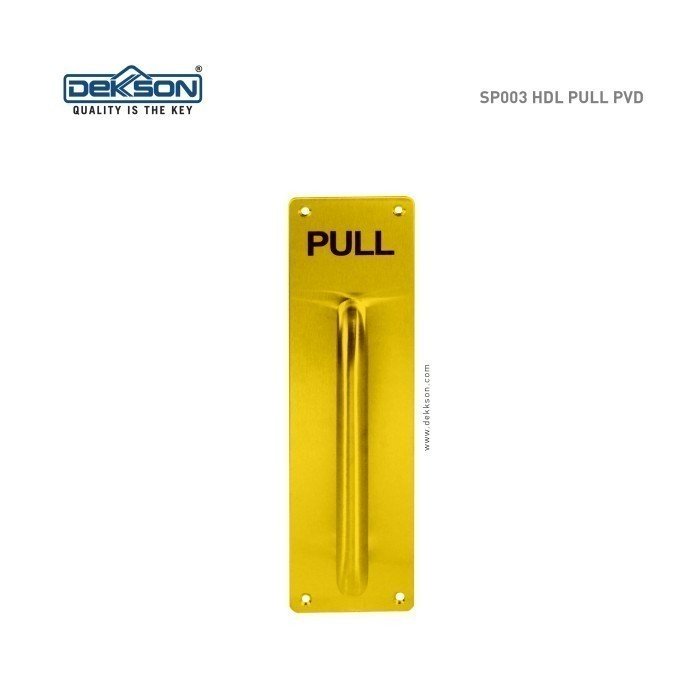 TERMURAH DEKKSON SIGN PLATE SP 003 HDL PULL PVD Handle Pintu Sliding - Image 2