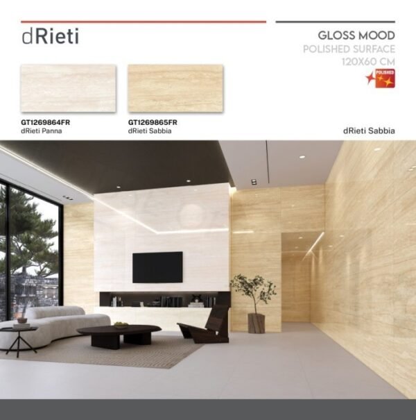 TERMURAH ROMAN GRANIT 60 X 120 GT1269865FR dRieti Sabbia - Image 4