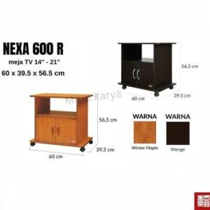 TERMURAH ACTIV FURNITURE NEXA 600 R RAK MEJA BUFFET TV 14 - 21 INCH