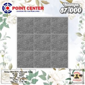 TERMURAH ROMAN KERAMIK 40 X 40 G440870 DVARANDA GRIGIO