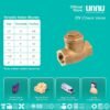 TERMURAH UNNU KRAN CHECK VALVE - CV 1 1/2 INCHI - Image 4