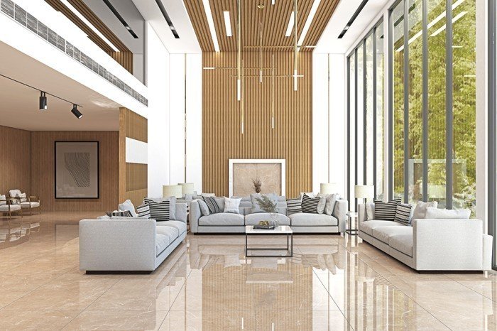 TERMURAH NIRO GRANIT 90 X 180 GRR02 BIG SLAB TIERRA HIGLOSS POLISHED - Image 4