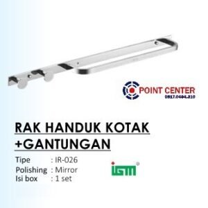 TERMURAH IR-026 RAK HANDUK KOTAK GANTUNGAN