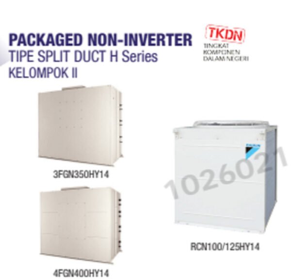 TERMURAH DAIKIN S4GN400V PACKAGED NON-INVERTER SPLIT DUCT H 44.4 PK