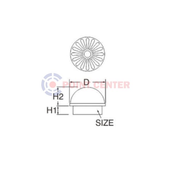 TERMURAH SAN EI H 01 ROOF DRAIN 3 INCH / SARINGAN DAK / TALANG - Image 3