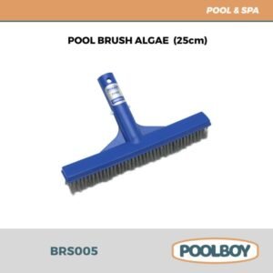 TERMURAH POOLBOY BRS005 BRUSH ALGAE SIKAT LUMUT KOLAM RENANG 25CM