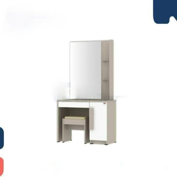 TERMURAH ACTIV FURNITURE KOFI MR 90 X 170 CM MEJA RIAS KOSMETIK MODERN