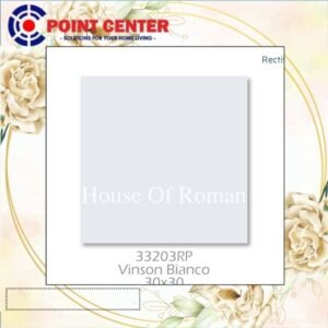 TERMURAH ROMAN KERAMIK 30 X 30R 33203RP VINSON BIANCO GOL B