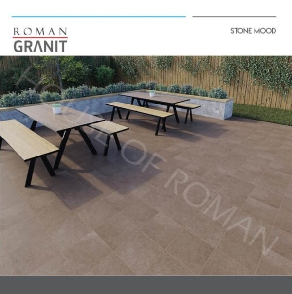 TERMURAH ROMAN GRANIT 30 X 30 GT332509R DMINNESOTA BROWN - Image 2