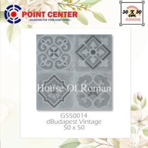 TERMURAH PROMO ROMAN 50 X 50 G550014 DBUDAPEST VINTAGE (RANDOM)