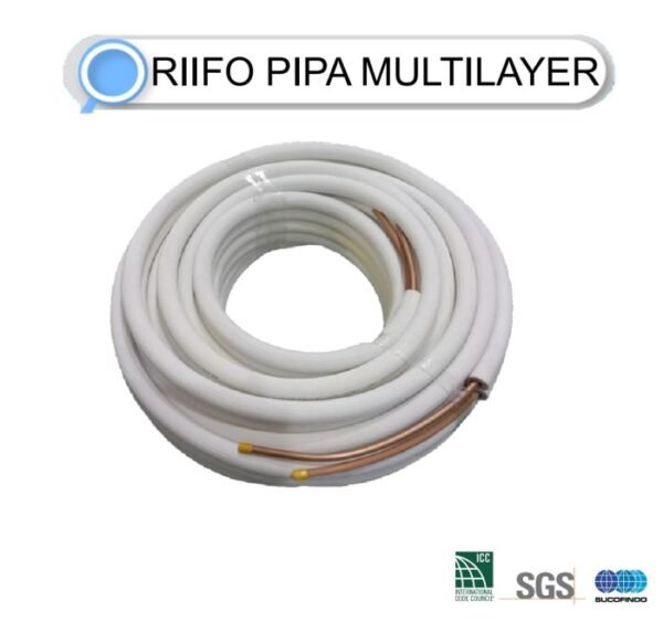 TERMURAH RIIFO Pipa AC Rifeng 2,5 - 6 pk tebal 2 mm
