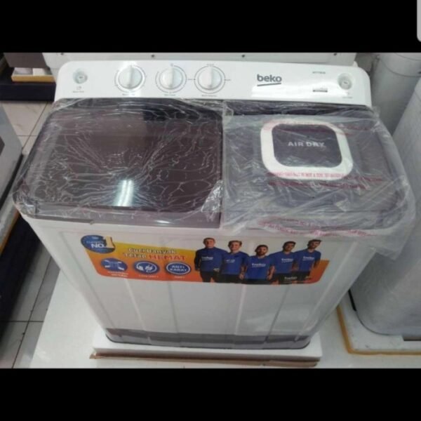TERMURAH BEKO WTT80A Mesin Cuci 2 Tabung Twin Tub Washing Machine 8Kg - Image 3