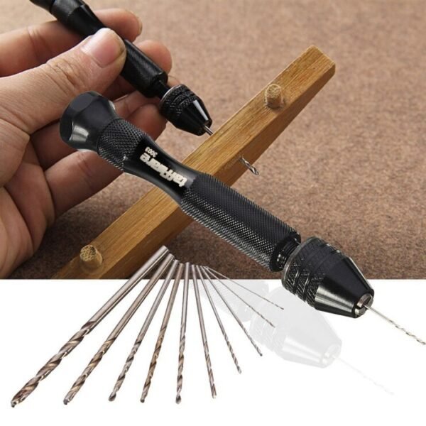 TERMURAH TAFFWARE BOR TANGAN MANUAL HSS TWIST DRILLS DENGAN 10MATA BOR