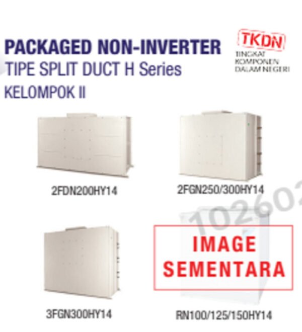 TERMURAH DAIKIN S3GN300H PACKAGED NON-INVERTER SPLIT DUCT H 33.3 PK