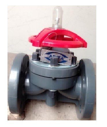 TERMURAH IGM ARITA DIAPHRAGM VALVE UPVC FLANGE ARDIAP JIS-015 1/2 inch - Image 2