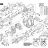 TERMURAH 2610013496 BOSCH FIELD STATOR GSA 1300 PCE / SPARE PART - Image 2