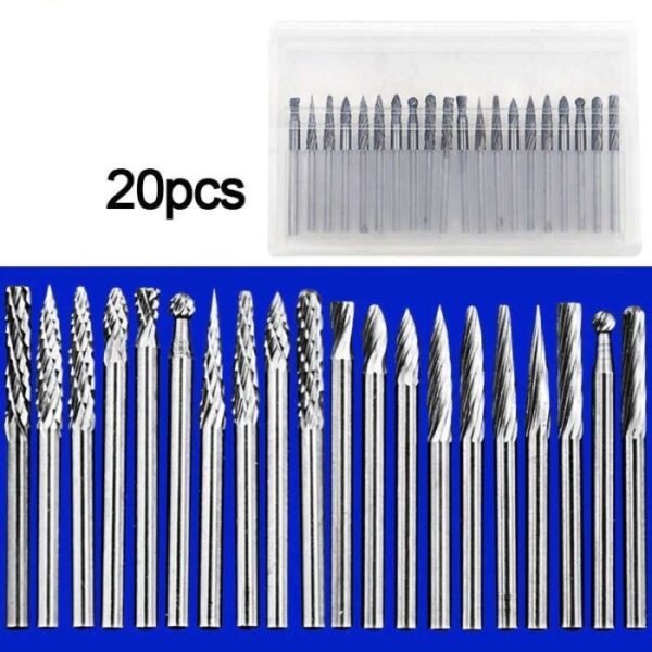 TERMURAH TAFFWARE MATA BOR BIT 3MM 20 PCS *1MB01