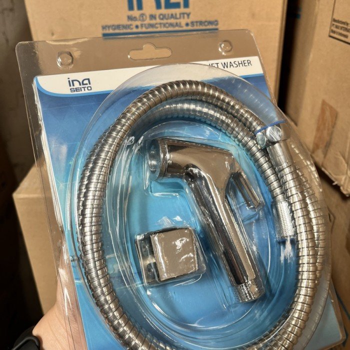 TERMURAH INA Jet Shower INAX 7415 Chrome / Krom metalik - Image 3