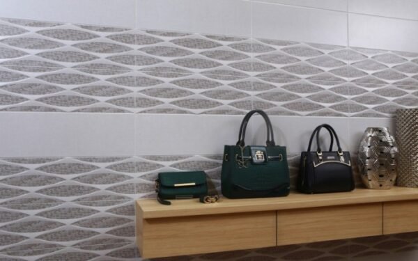 TERMURAH ROMAN KERAMIK 20 X 60 W62737 DFABRIC WOVEN - Image 2