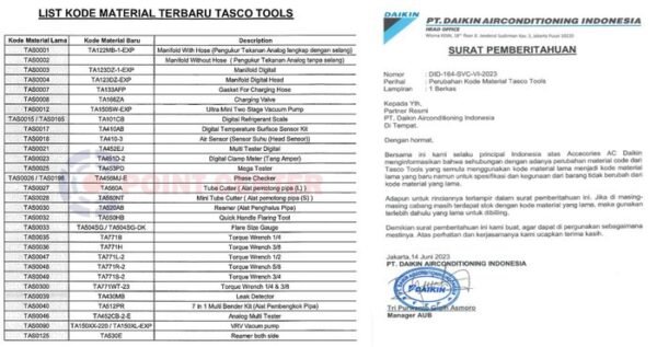 TERMURAH TASCO DAIKIN KUNCI TORSI 1/4 TORQUE WRENCH 1/4 TAS0035 - Image 5