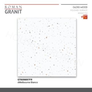Termurah ROMANGRANIT dMelbourne Bianco 60x60 GT609897FR ROMAN GRANIT