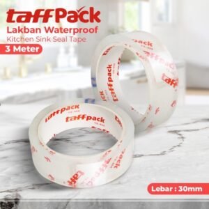 TERMURAH TAFFWARE LAKBAN WATERPROOF DAPUR 3 METER 30 MM YK 468 TR
