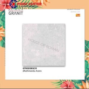 TERMURAH ROMAN GRANIT 60 X 60 GT602085CR DKATHMANDU ACERO