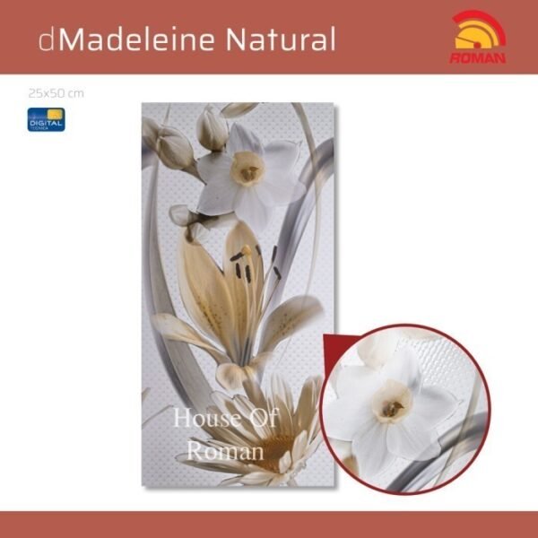 TERMURAH ROMAN KERAMIK 25 X 50 W52320 DMADELEINE NATURAL GOL B - Image 3
