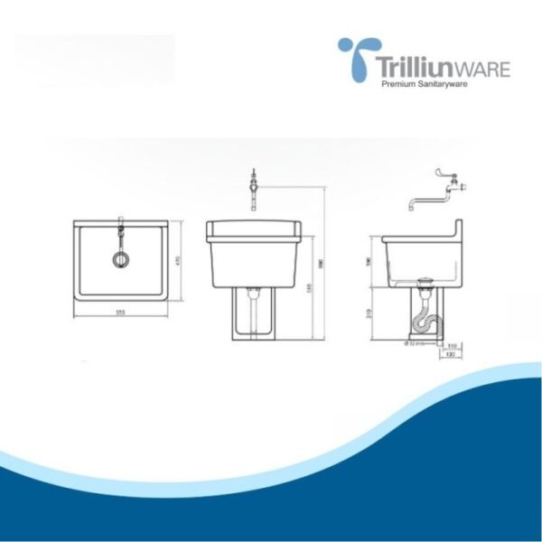 TERMURAH TRILLIUN SERVICE SINK KROOZ / TEMPAT MEMBERSIHKAN ALAT MEDIS - Image 2