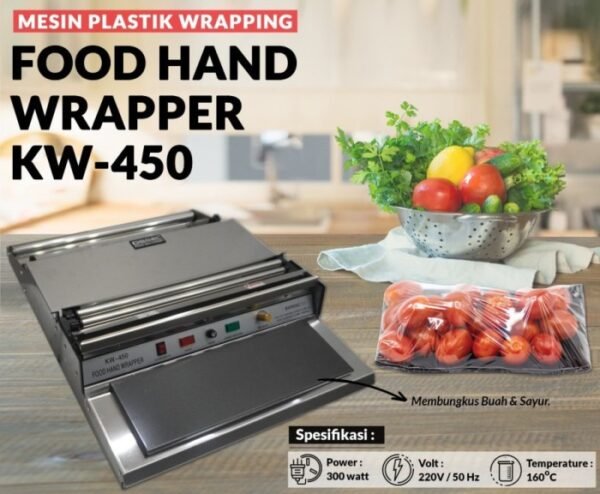 TERMURAH MESIN PLASTIK WRAPPING / HAND WRAPPING  OSSEL OS-450