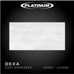 TERMURAH PLATINUM KERAMIK 30/60 DEXA GREY EMBOSSED