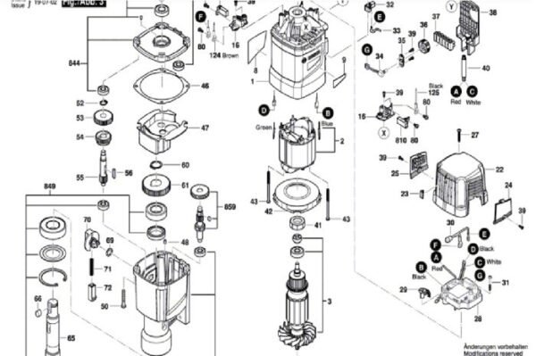 TERMURAH 1619PB3666 BOSCH ARMATURE GBM 50-2/ SPARE PART BOSCH - Image 3