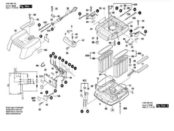 TERMURAH 1609203D12 BOSCH SWITCH GAS 50 / SPARE PART - Image 3