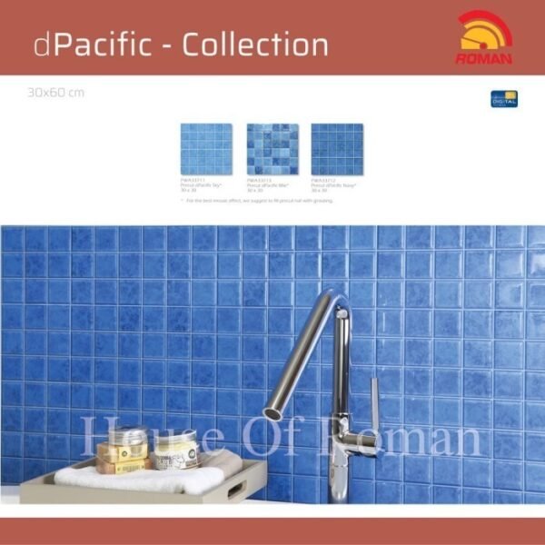 TERMURAH ROMAN KERAMIK PRE CUT 30 X 30 PWA33713 DPACIFIC MIX GOL B - Image 3