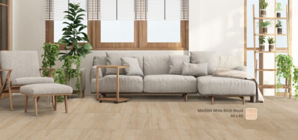 TERMURAH ARTILE GRANIT 60 X 60 MAISON WHITE BIRCH (UNPOLISHED) - Image 3