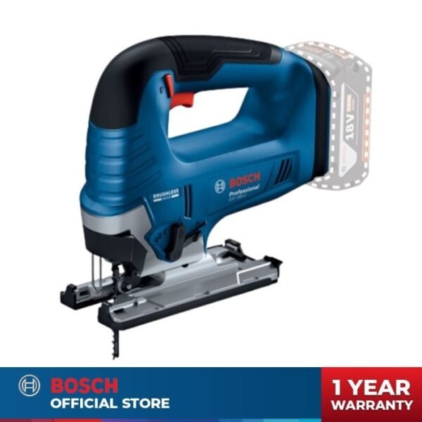 TERMURAH BOSCH GST 185 LI BRUSHLESS CORDLESS JIGSAW (UNIT ONLY)