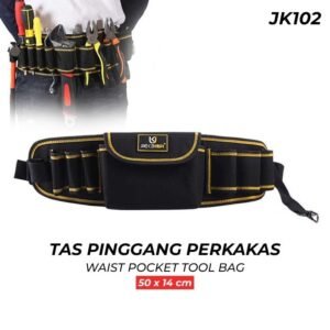 TERMURAH TAFFWARE JIEKE TAS PINGGANG PERKAKAS SERBAGUNA JK102 -