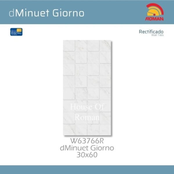 TERMURAH ROMAN KERAMIK 30 X 60 W63766R DMINUET GIORNO GOL. C