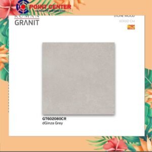 TERMURAH ROMAN GRANIT 60 X 60 GT602080CR DGINZA GREY