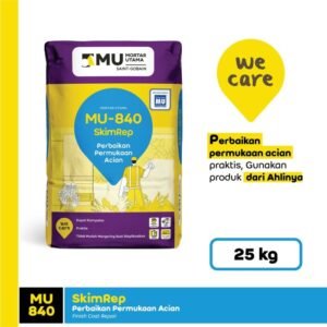 TERMURAH MORTAR UTAMA MU- 840 SKIMREP PERBAIKKAN PERMUKAAN ACIAN 25KG