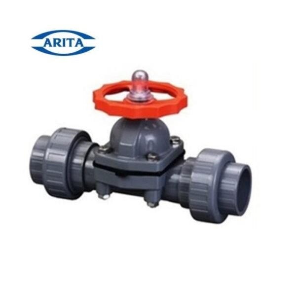 TERMURAH ARITA DIAPHRAGM VALVE UPVC Union Socket JIS Standard 1 inch