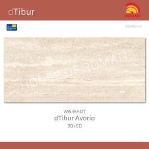 Termurah ROMAN KERAMIK dTibur Avorio 30x60T W63550T GOL AM