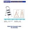 TERMURAH DALTON ML 403 E Tangga Lipat Besi STEEL 3 STEPS 1.1M