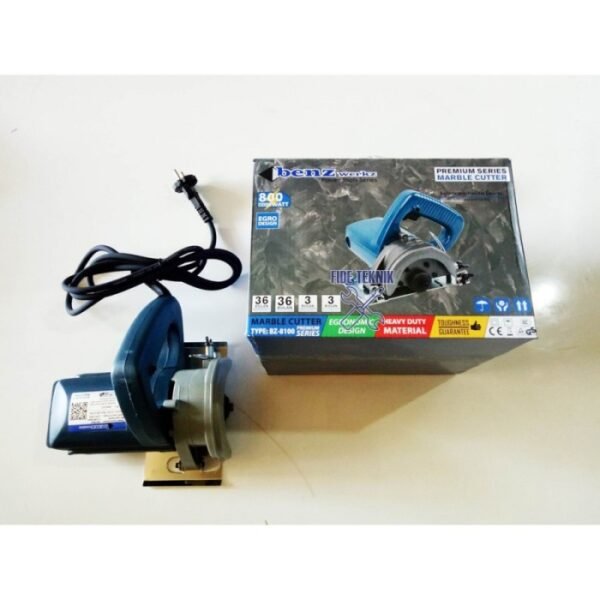 TERMURAH BENZ MESIN POTONG KERAMIK GRANIT ELECTRIC MARBLE CUTTER BZ810 - Image 3