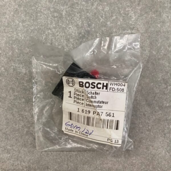 TERMURAH 1619PA7561 BOSCH SWITCH GDM 12 / SPARE PART BOSCH ORIGINAL