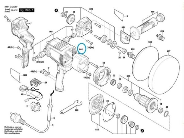 TERMURAH 1619PB1969 BOSCH FIELD STATOR GPO 950 / SPARE PART - Image 2