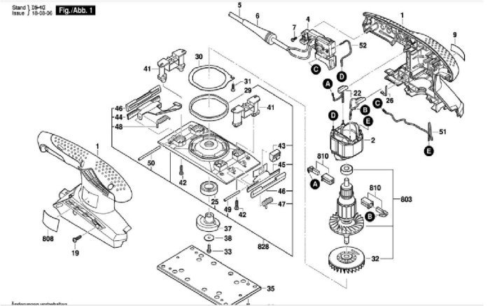 TERMURAH 2607200632 BOSCH SWITCH GSS 2300 / SPARE PART BOSCH ORIGINAL - Image 3