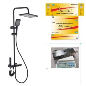 TERMURAH IGM IK 061 KRAN SHOWER COLUMN BUGATTI STYLE KERAN SHOWER RAIN